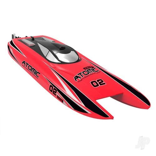 Volantex Atomic Cat 70 Brushless ARTR Racing Boat (Red) (No Battery or Charger) VOL79204AR